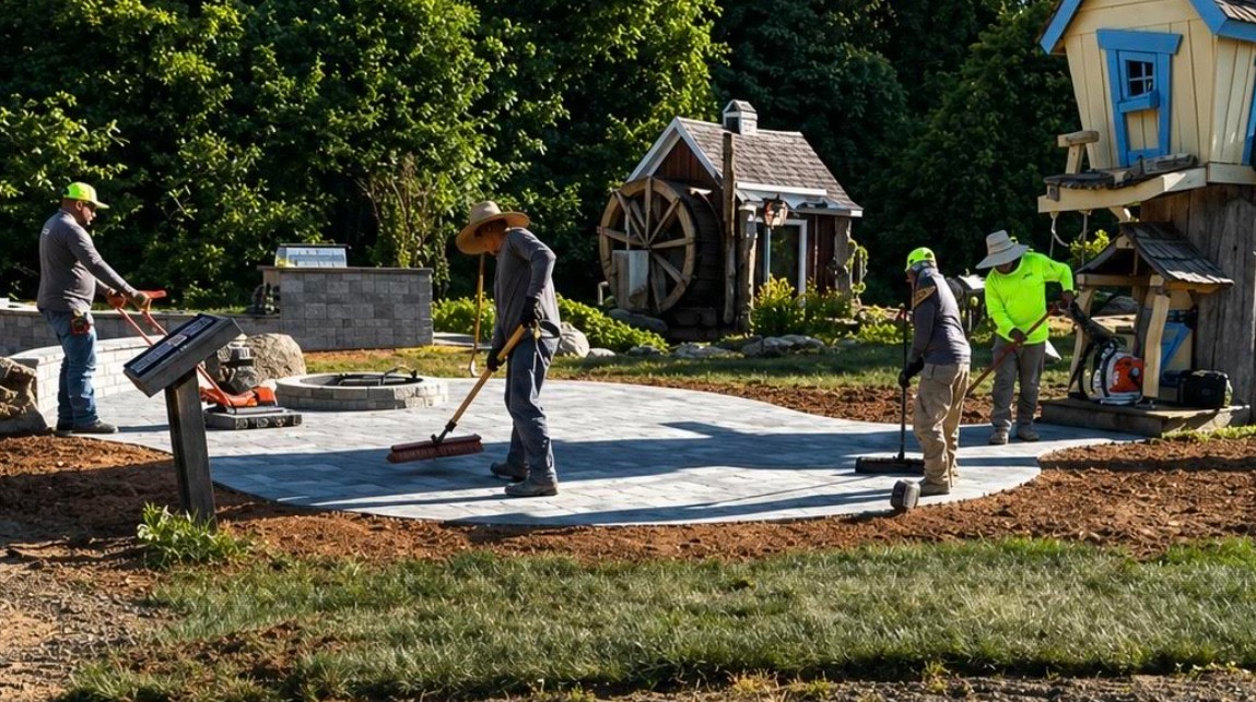 Paver Patio Installation