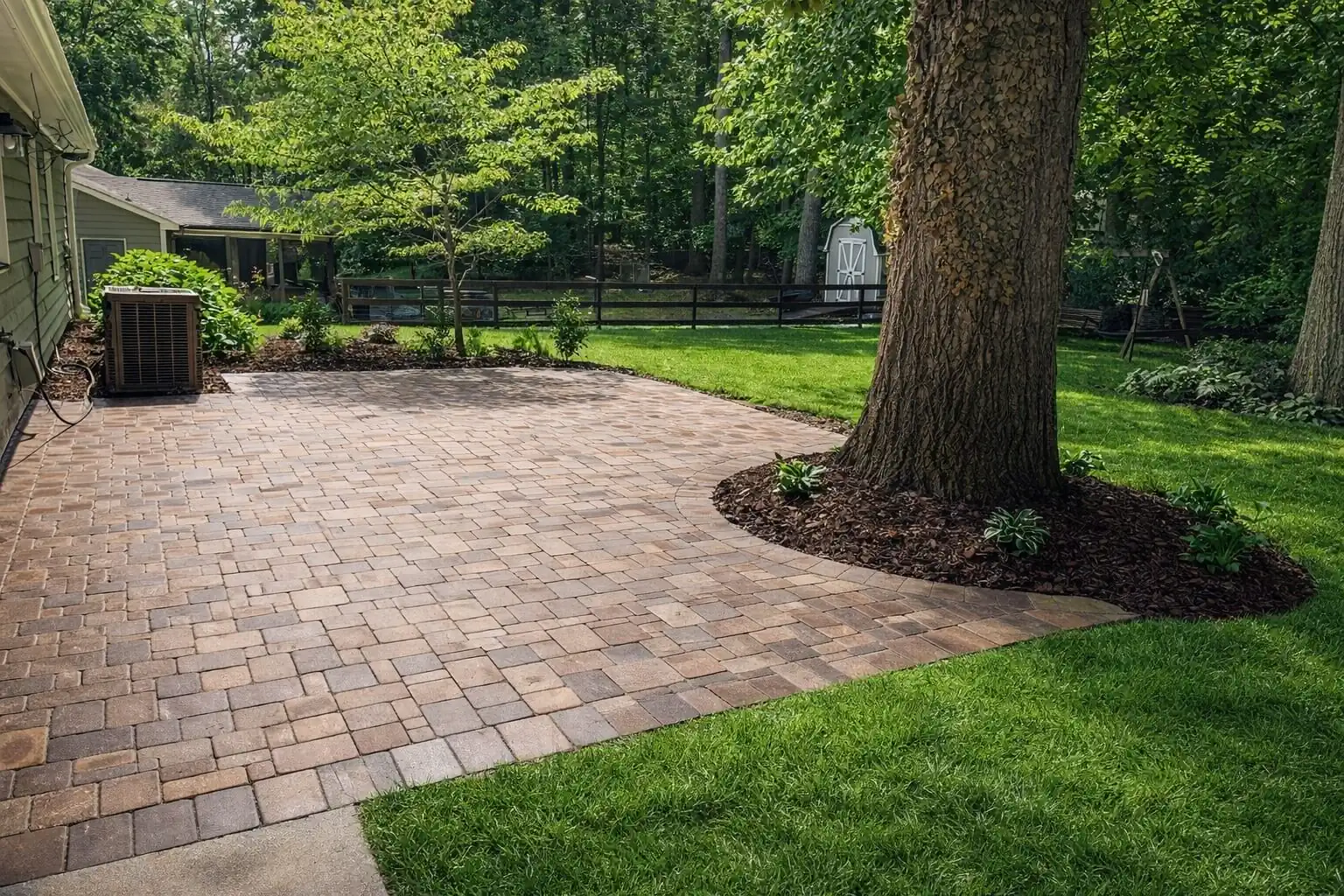 Paver patio Greensboro NC